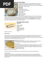 Receita de Rocambole