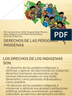 Derechos de Las Personas Indigenas