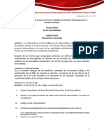 Codigo de Ejecucion de Sanciones Penales y Medidas de Libertad Anticipada para El Estado de Chiapas