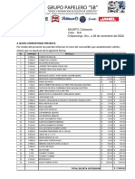 Cotizacion Comercializadora 01