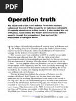 (Index On Censorship 2000-Sep Vol. 29 Iss. 5) Shlaim, Avi - Operation Truth (2000) (10.1080 - 03064220008536811) - Libgen - Li