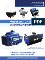 Valve Actuation Electric Pneumatic