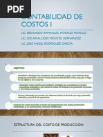 Conceptos Basicos, El Costo, La Contabilidad de Costos