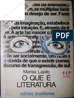 O Que É Literatura (Marisa Lajolo (Lajolo, Marisa) )