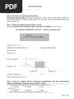 Test 31 Chuyen Lop 9 CN