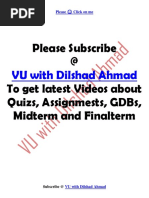 MTH301 Midterm Mcqs by Dilshad Ahmad