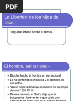 La Libertad de Los Hijos de Dios