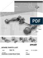 Catalogo de Peças Do Rolo Compactador XCMG - Diferencial - Modelo XGKT46