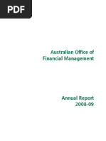 AOFM Annual Report 2008 09