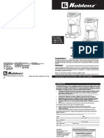 User Manual Manual de Uso: Coffee Maker Cafeteras