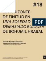 El Horizonte de Finitud en Una Soledad Demasiado Ruidosa