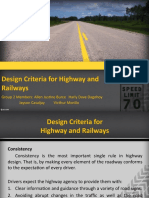 Design Criteria For Highway and Railways