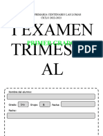 1o Examen 1er Bimestre