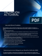 Procedimiento para Realizar La Valuación Actuarial