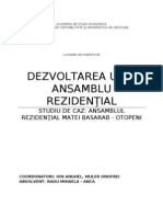 Dezvoltarea Unui Proiect Rezidential Final