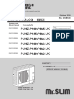 PUHZ-P100VHA5 YHA3 PUHZ-P125-140VHA4 YHA2 Parts List