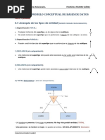 MODELO CONCEPTUAL de Bases de Datos - REDUCIDO