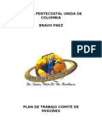 Plan de Trabajo Misiones 2011