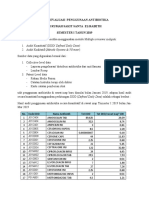 Evaluasi Penggunaan Antibiotika