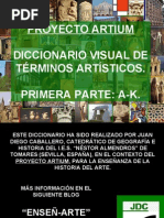 Diccionario Visual de Arte. 1: A-K