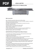 2513G UV Flatbed Printer