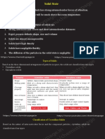 Solid State Short Notes