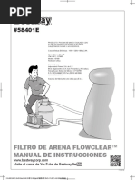 Filtro de Arena Flowclear™ Manual de Instrucciones: Visite El Canal de Youtube de Bestway