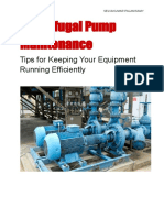 Centrifugal Pump Maintenance