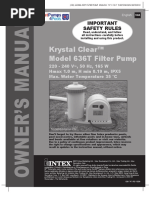 Intex 28636bs User Manual