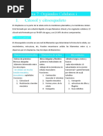 2ºbachillerato, Tema 7 (Orgánulos Celulares I)