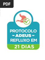 Protocolo Adeus Refluxo em 21 Dias