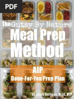 Gutsy by Nature Meal Prep Method AIP by Jaime Hartman