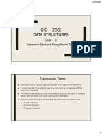 2 - 4 Expression Trees and BST