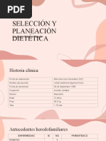 Seleccion y Planeacion Dietetica