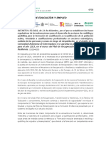 Consejería de Educación Y Empleo: Viernes 27 de Enero de 2023