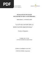 La Evaluacion de La Educacion Emocional