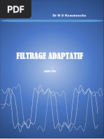 Filtrage Adaptatif Support de Cours