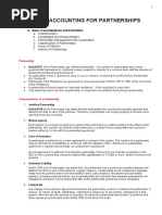 A. Partnership Basic Consideration and Formation