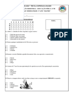 Avaliação Do 4º Bi - 3º Ano - Hermanilde