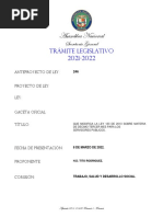 Asamblea Nacional: Trámite Legislativo 2021-2022