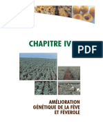 AMÉLIORATION Genetqiue de La Fève Et Féverole