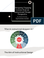 Designing Engaging Lessons From An Instructional Design Perspective Panama Tesol