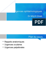 Les Urgences Ophtalmologiques