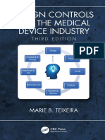 Design Controls For The Medical Device Industry, Third Edition Marie