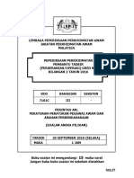 Peperiksaan Ptpo BHGN III Sept.2016