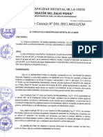 Acuerdo de Consejo #031-2021 PDF