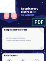 Topic Respiratory Distress in Newborn