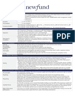 TermSheet Newfund