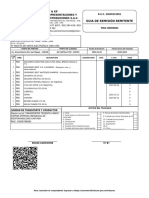 Guia de Remisión Remitente: Et & KP Representaciones Y Distribuciones S.A.C