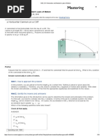 OA2 - 2-D Kinematics and Newton's Laws of Motion